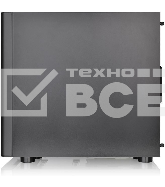 Компьютерный корпус Thermaltake V150 TG CA-1R1-00S1WN-00 Black/Win/SPCC/Tempered Glass*2/ 120mm Standard Fan*1
