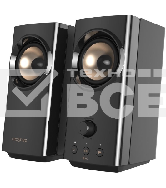 Акустическая система Creative GigaWorks T60 2.0 черный 30Вт BT