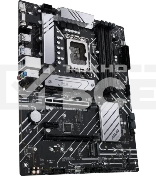 Материнская плата ASUS PRIME B660-PLUS D4, Socket LGA 1700, Intel B660, 4xDDR4, 4xSATA, 3xM.2, 1xPCIe 4.0 x16, 1xPCIe 3.0 x4, 1xHDMI, 1xDP, 1xVGA, 1x 1Gb LAN, 1xUSB-C 3.2 Gen 2x2, 2xUSB-A 3.2 Gen 2, 1xUSB-A 3.2 Gen 1, 2xUSB-A 2.0, 7.1, ATX