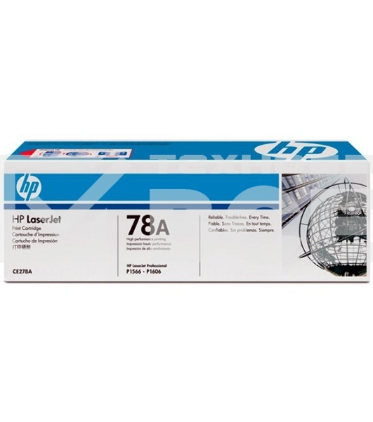 Картридж лазерный двойная упаковка HP CE278AF/CE278AD черный для LJ 1566/1606dn/1536dnf (2 х 2100 стр)