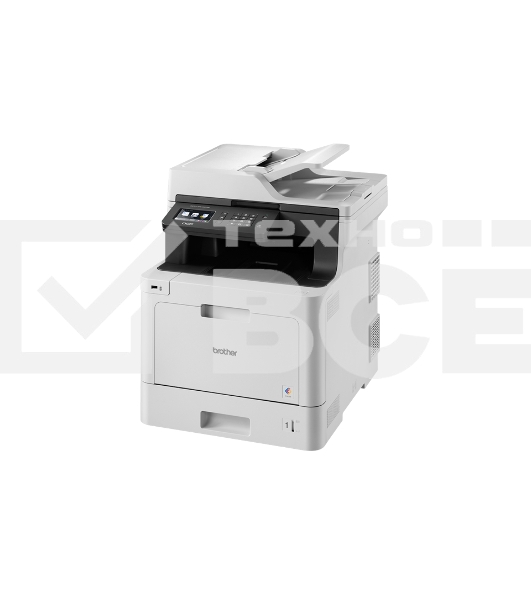 МФУ лазерное Brother DCP-L8410CDW, P/C/S, цветной, А4, 31 стр/мин, 512 Мб, Duplex, ADF50, GigaLAN, WiFi, USB, старт.картриджи 3000/1800 стр.