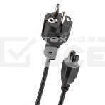 Кабель питания для ноутбуков Telecom 1.8m, 3-pin, с заземлением, 220V (Европейский стандарт), фото5