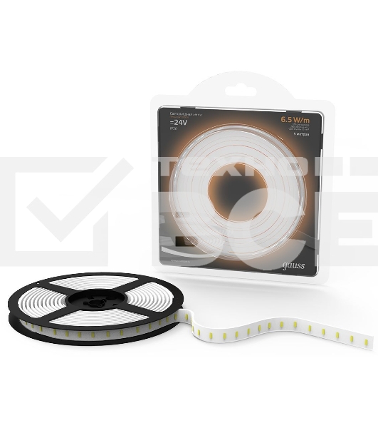 Лента светодиод. Gauss SMD 5м (312000165)