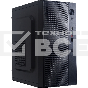 Компьютерный корпус Accord ENTRY ACC-242B черный без БП mATX 2xUSB2.0 audio