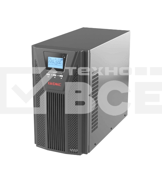 Источник бесперебойного питания Онлайн ИБП 2кВ.А 6х7А.ч Schuko (4) DKC SMALLT2A10S