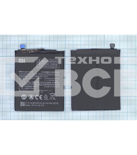 Аккумуляторная батарея BM3B для Xiaomi MDE5, Mix 2 3300mAh 3,85V