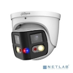 Уличная купольная IP-видеокамера DAHUA DH-IPC-PDW3849P-A180-E2-AS-PV-0280B DUO с ИИ и активным сдерживанием 2x 4Мп, 1/2.7” CMOS, моторизованный объектив 2.8мм, видеоаналитика, ИК 25м, LED 20м, фото 1