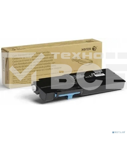 Картридж лазерный Xerox 106R03534 голубой для VersaLink C400/C405 8000 стр. (Channels)