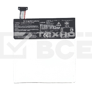 Аккумуляторная батарея C11P1304 для Asus MeMO Pad HD7 ME173X 3,85V 15,5Wh