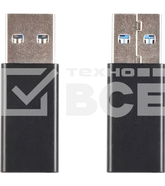 Адаптер VCOM USB3.0 TypeC (F) --->USB3.0 (M)  <CA436M>