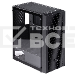 Корпус без блока питания PCCOOLER MA100 MESH BK, Mesh Mid Tower, черный, TG, 0.4 SPCC, 3x120мм ARGb ATX, mATX, mITX 160/310/180мм 2x2.5', 2x3.5', 7xPCI 1xUSB-A 3.0, 2xUSB-A 2.0 360x200x446mm, фото7