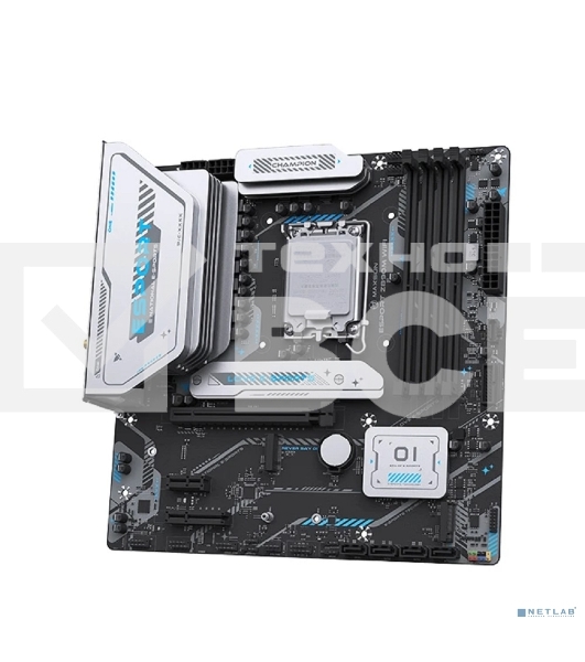 Материнская плата Maxsun MS-eSport Z890M WIFI, LGA1851, Intel Z890, 4xDDR5, 4xSATA, 3xM.2, 1xPCIe 5.0 x16, 1xPCIe 4.0 x4, 1xPCIe 4.0 x1, 1xDP, 1xHDMI, 1x2.5Gb LAN, Wi-Fi 6, Bluetooth 5.2, 1xUSB-C 10Gbps, 4xUSB-A 5Gbps, 4xUSB-A 2.0, 5x3.5 мм, 7.1, mATX