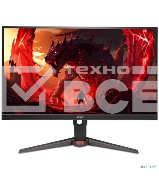 Монитор 27' Acer XV272UX1bmiiprx IPS 2560x1440, 200 Гц, 0.5 мс, 16:9, 350 кд/м², 2xHDMI 2.0, DP 1.4, 3.5 Jack, динамики (2x2 Вт), DisplayHDR 400, FreeSync Premium, черный