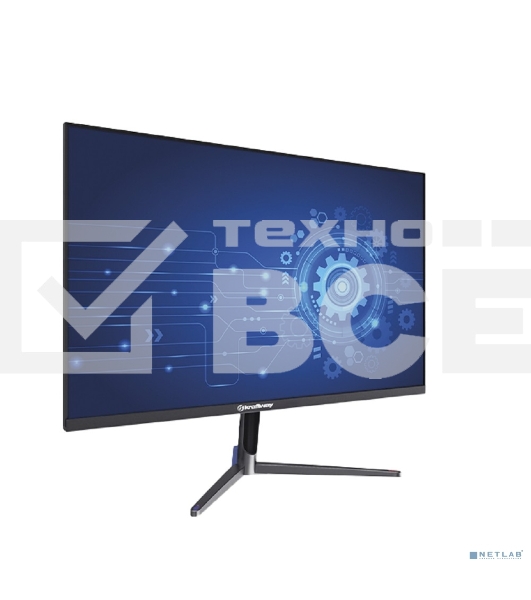 Монитор 27' Kraftway KraftView KV-470 IPS 1920x1080, 60 Гц, 5 мс, 16:9, 250 кд/м², VGA, HDMI, DP, 3.5 Jack, динамики, HDR10, FreeSync, черный, в реестре Минпромторга