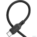 Кабель USB HOCO X90 Type-C/ 1m/ 3A/ Силикон/ Black, фото3