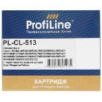 Картридж струйный ProfiLine PL-CL-513 для принтеров Canon Pixma iP2700 MP240/250/260/270/272/280/480/490/492/495/MX320/330/340/350 Color водн, фото 1
