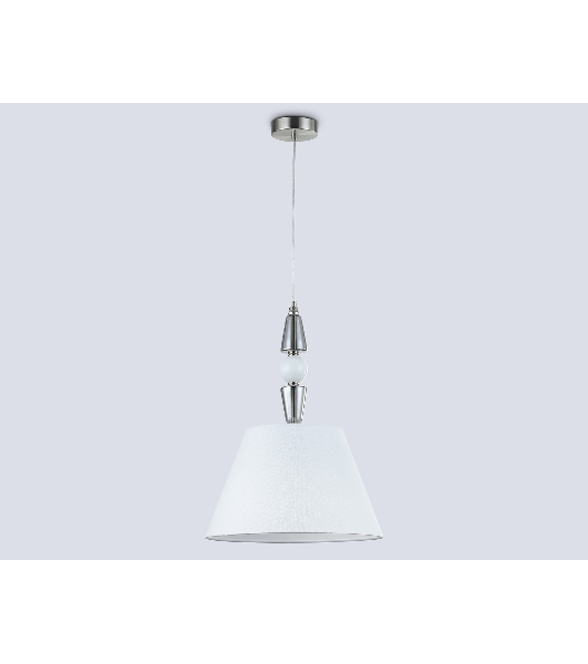 Светильник Ambrella light LH75250 SN/FR сатин никель/белый матовый E27 max 60W D360*500