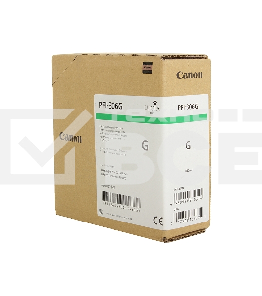 Картридж струйный Canon PFI-306 G зеленый для iPF8400/9400 (6664B001)