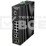 КоммутаторD-Link DIS-200G-12S/A1A, L2 Managed Industrial Switch with 10 10/100/1000Base-T and 2 1000Base-X SFP ports 8K Mac address, 802.3x Flow Control, 802.3ad Link Aggregation, Port Mirroring, 128 of 802.1Q, фото 1