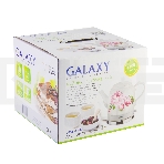 Чайник электрический Galaxy Line GL 0503, белый, керамический корпус, 1400 Вт, 1,4 л, индикатор работы, указатель максимального уровня воды, фото3