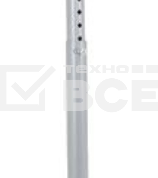 Крепеж Wize WPB-S серебро Универсальное комплект для проектора, длина штанги 44-64 см, наклон +/- 15°, поворот +/- 15°, до 12 кг, 260х260