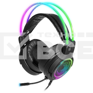 Гарнитура GAMING COSMO PRO BLACK 64536 DEFENDER