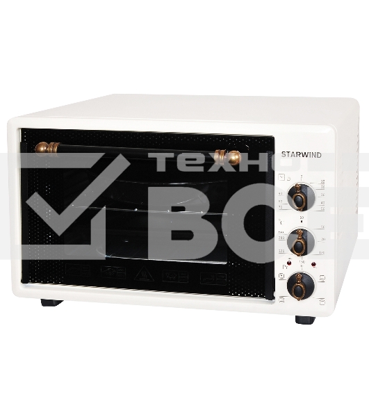 Мини-печь Starwind SMO2026 36л. 1300Вт бежевый