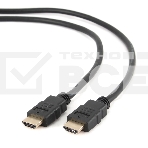 Кабель Cablexpert HDMI CC-HDMI4-1M, 19M/19M, v2.0, медь, позол.разъемы, экран, 1м, черный, пакет, фото5