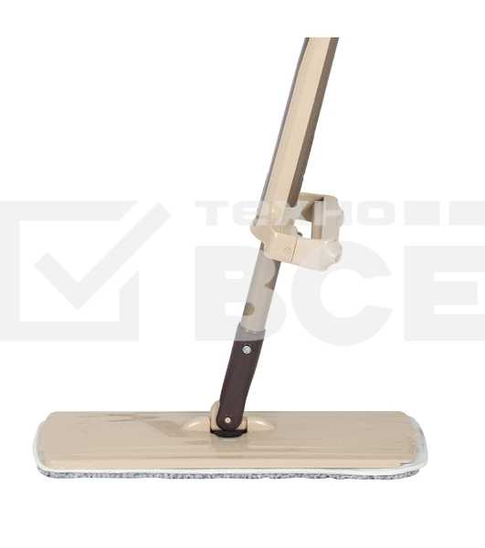 Швабра для пола с механизмом отжатия и насадкой из микрофибры WRING