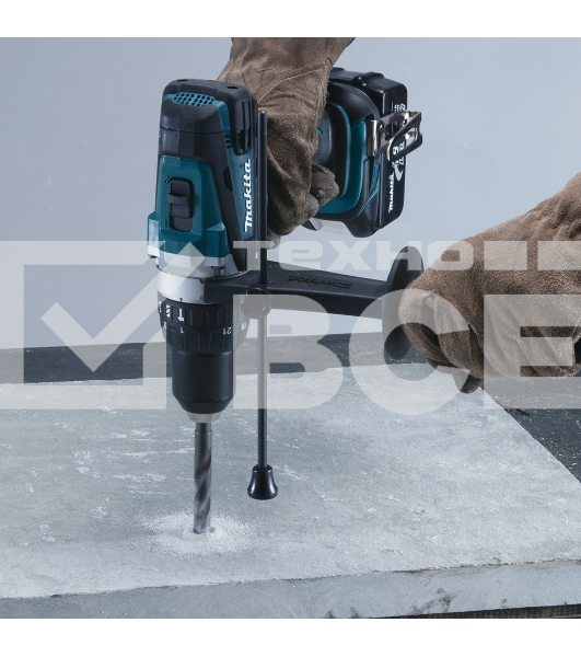 Дрель-шуруповерт аккумуляторная Makita DHP458Z Аккумуляторная, Ударная, Кейс