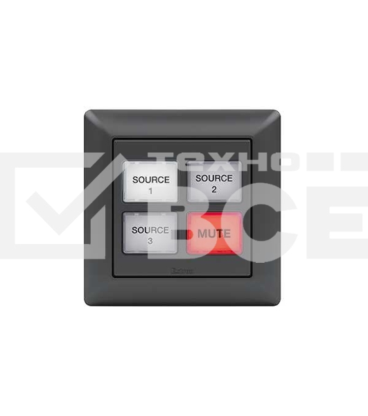 Кнопочная панель eBUS с 4 кнопками Extron EBP 104 EU