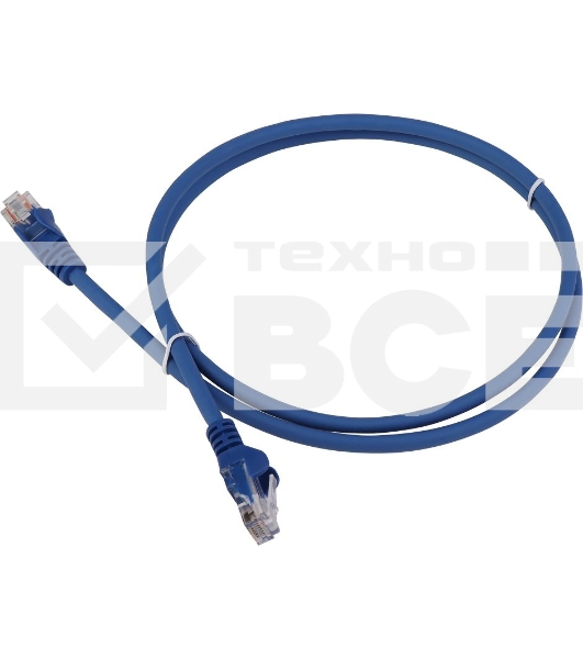 Патч-корд LANMASTER LSZH UTP кат.5e, 10 м, синий