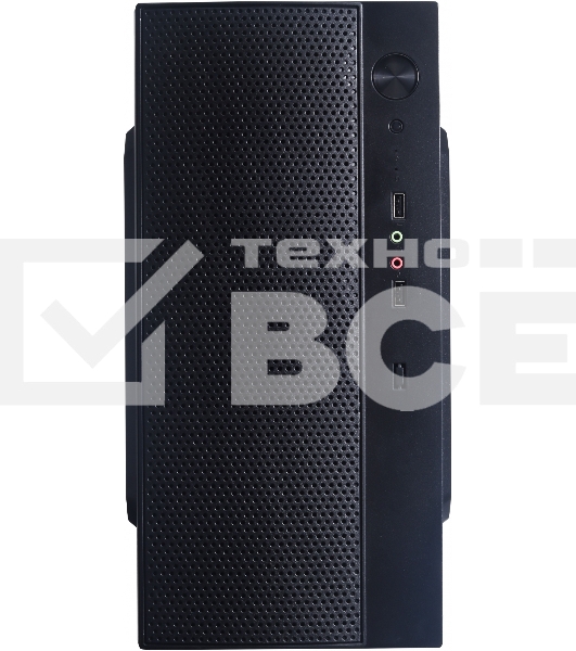 Компьютерный корпус Accord ENTRY ACC-242B черный без БП mATX 2xUSB2.0 audio