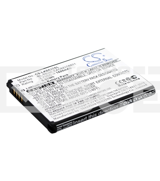 Аккумулятор CameronSinoCS-LKD620SL BL-59UH для LG G2 Mini D618 3.7V / 1600mAh / 5.92Wh