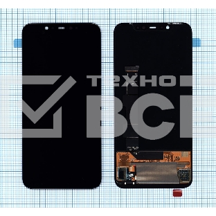 Дисплей для Xiaomi Mi8 OLED черный