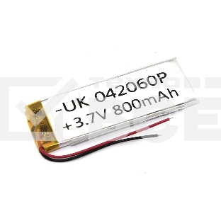 Аккумулятор Li-Pol (батарея) 4x20x60мм 2pin 3.7V/800mAh