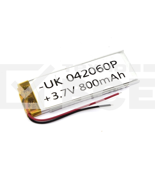 Аккумулятор Li-Pol (батарея) 4x20x60мм 2pin 3.7V/800mAh