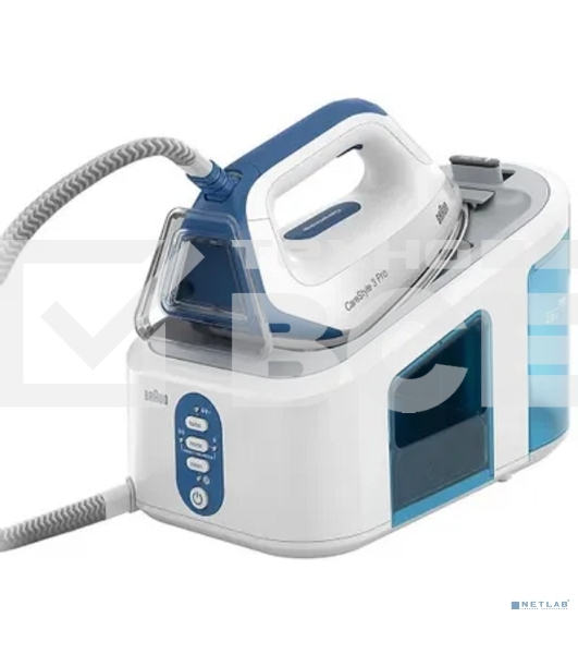 Парогенератор Braun IS3157BL синий/белый, 2400 Вт