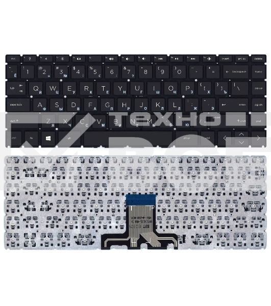 Клавиатура для ноутбука HP 240 G7  черная