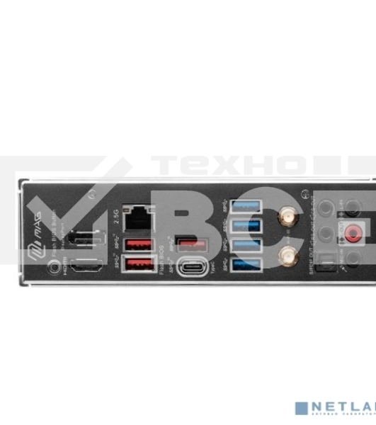 Материнская плата MSI MAG B650M MORTAR WIFI, AM5, AMD B650, 4xDDR5, 6xSATA, 2xM.2, 1xPCI-E 4.0 x16, 1xPCI-E 4.0 x4, 1xHDMI, 1xDP, 1x2.5Gb LAN, 3xUSB 3.2 Gen 2, 4xUSB 3.2 Gen 1, 1xUSB-C 3.2 Gen 2x2, 5x3.5мм аудио, 7.1, Micro-ATX