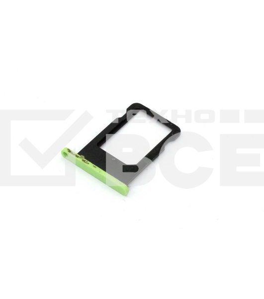 Лоток для SIM-карты Apple IPhone 5С зеленый