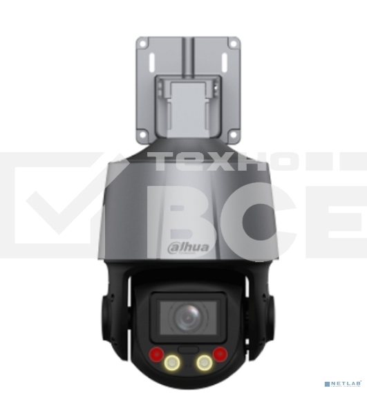 Мини-PTZ IP-видеокамера DAHUA DH-SD3C405DB-GNY-A-PV Smart Dual Light с активным сдерживанием и ИИ 4Мп, 1/2.8” CMOS, 5x моторизованный объектив 2.7~13,5мм (5x), видеоаналитика, ИК до 50, LED до 30м