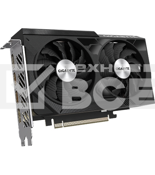 Видеокарта Gigabyte NVIDIA GeForce RTX 4060 8Gb 128bit GDDR6 2475/17000 HDMIx2 DPx2 HDCP Ret GV-N4060WF2OC-8GD