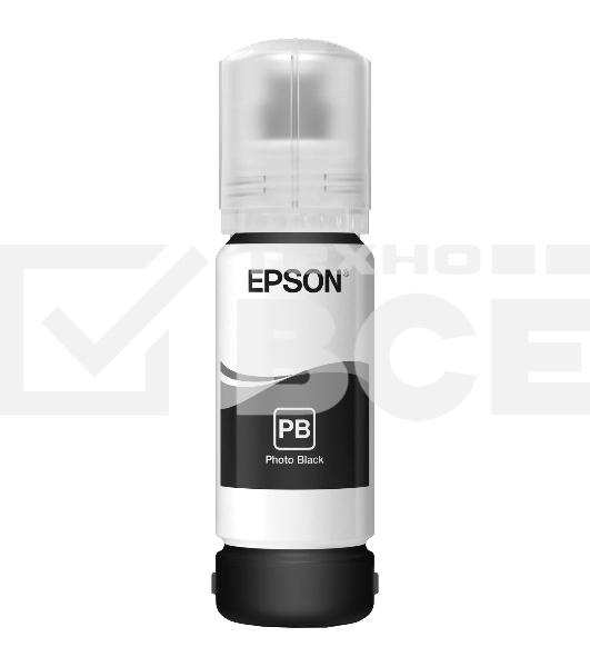 Картридж струйный Epson 106BK C13T00R140 черный (70мл) для Epson L7160/7180