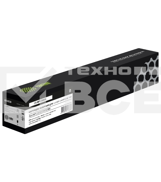Картридж лазерный Cactus CS-MPC3000K 842030 черный (20000стр.) для Ricoh MPC2000/C2500/C3000