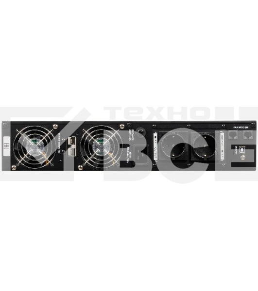 Источник бесперебойного питания Бастион Rapan 1000-RACK-IN-2X9 700Вт 1000ВА черный