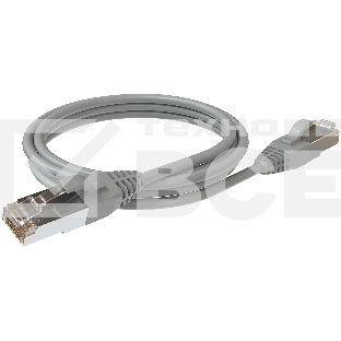 Патч-корд Sysmatrix PC 4545.5ES26.3LSZHGY F/UTP RJ-45 вил.-вилка RJ-45 кат.5E 3м серый LSZH