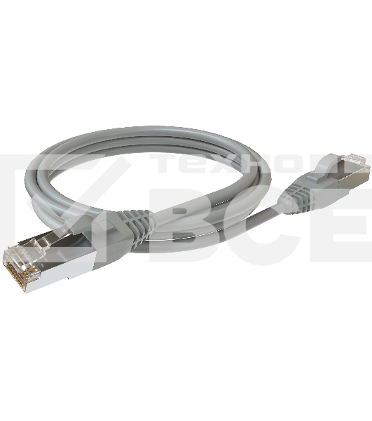 Патч-корд Sysmatrix PC 4545.5ES26.3LSZHGY F/UTP RJ-45 вил.-вилка RJ-45 кат.5E 3м серый LSZH
