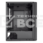 Корпус без блока питания PCCOOLER MA100 MESH BK, Mesh Mid Tower, черный, TG, 0.4 SPCC, 3x120мм ARGb ATX, mATX, mITX 160/310/180мм 2x2.5', 2x3.5', 7xPCI 1xUSB-A 3.0, 2xUSB-A 2.0 360x200x446mm, фото6