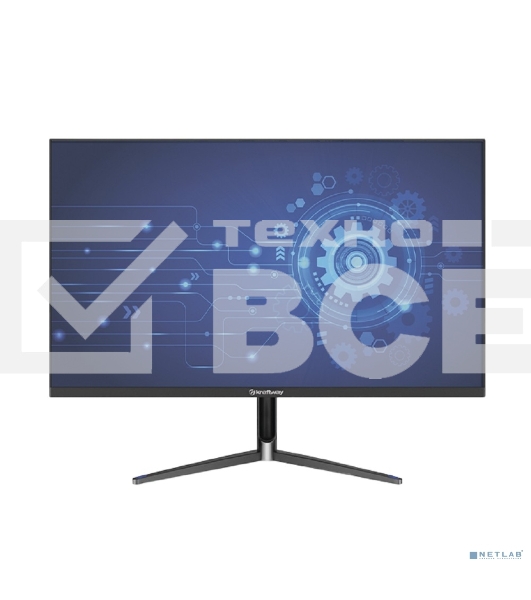 Монитор 27' Kraftway KraftView KV-470 IPS 1920x1080, 60 Гц, 5 мс, 16:9, 250 кд/м², VGA, HDMI, DP, 3.5 Jack, динамики, HDR10, FreeSync, черный, в реестре Минпромторга